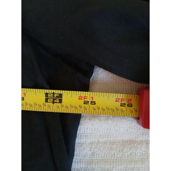 J.Crew Womens XXL Black Pintuck Blouse Long Sleeve Button Front Boho Top - Picture 11 of 16